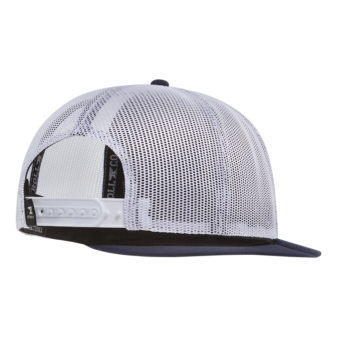 DHCM Wrench Trucker Hat | Color: Navy White