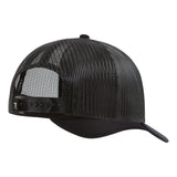 DHCM Wrench Curved Brim Trucker Hat | Color: Black