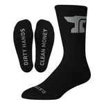 DHCM Forged Crew Sock Anvil 3 Pack | Color: Black/White/Military Green