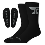 DHCM Forged Crew Sock Anvil 3 Pack | Color: Black/White/Military Green