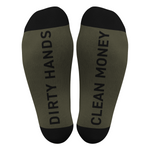 DHCM Forged Crew Sock Anvil 3 Pack | Color: Black/White/Military Green
