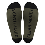 DHCM Forged Crew Sock Anvil 3 Pack | Color: Black/White/Military Green