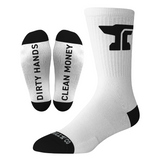 DHCM Forged Crew Sock Anvil 3 Pack | Color: Black/White/Military Green