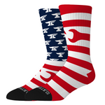 Forged Crew Sock Anvil Flagship - Color: Red
