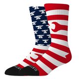 Forged Crew Sock Anvil Flagship - Color: Red