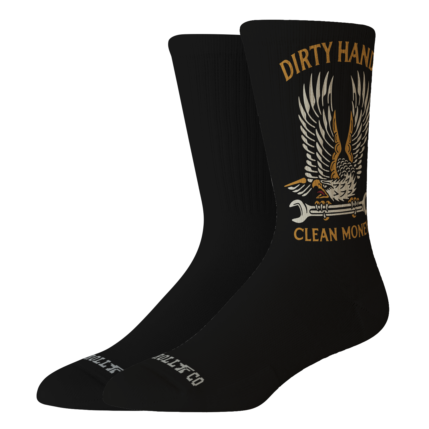 Forged Crew Sock Wing Spanner - Color: Black