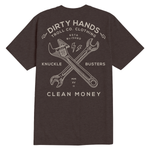 Men's DHCM Twisting Wrenches T-Shirt - Color: Brown Heather