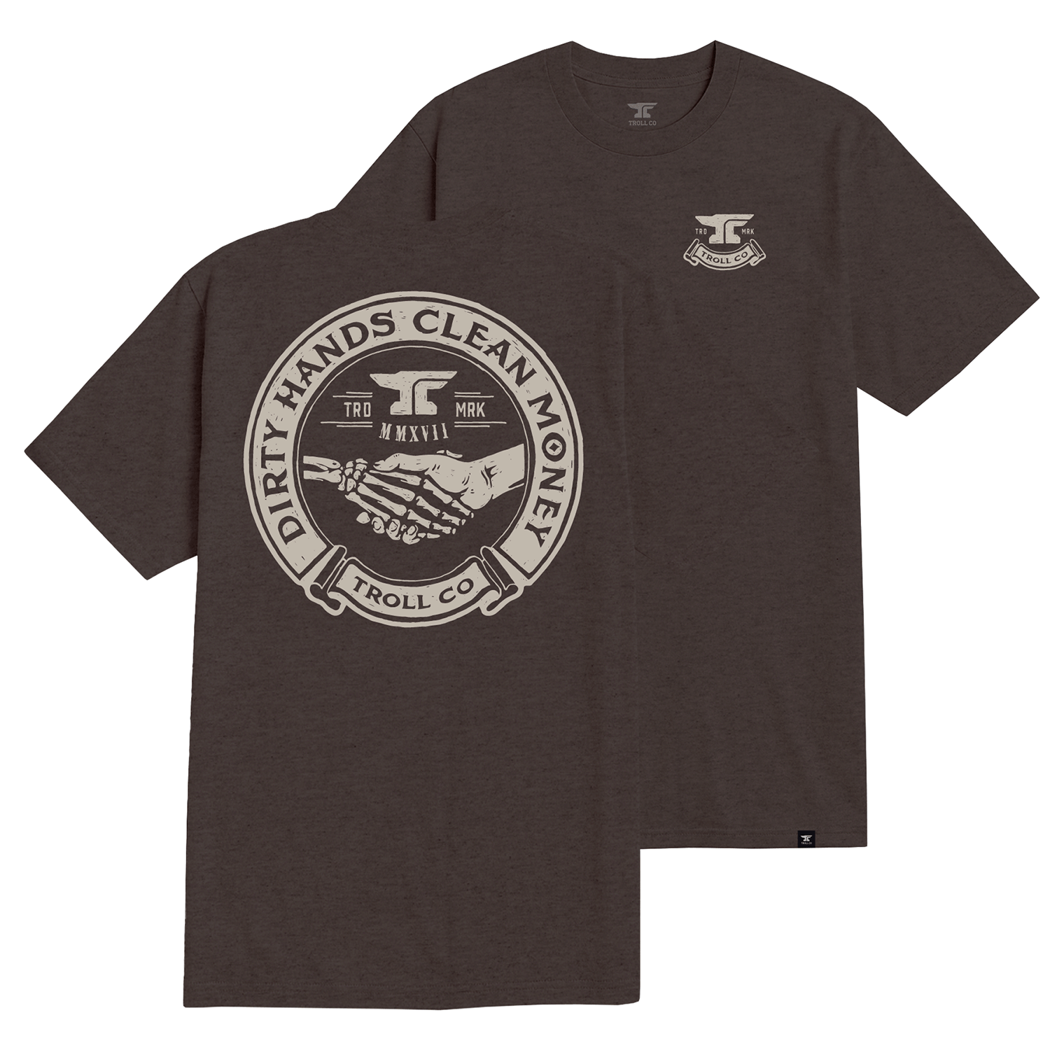 Men's DHCM Haggler T-Shirt - Color: Brown Heather