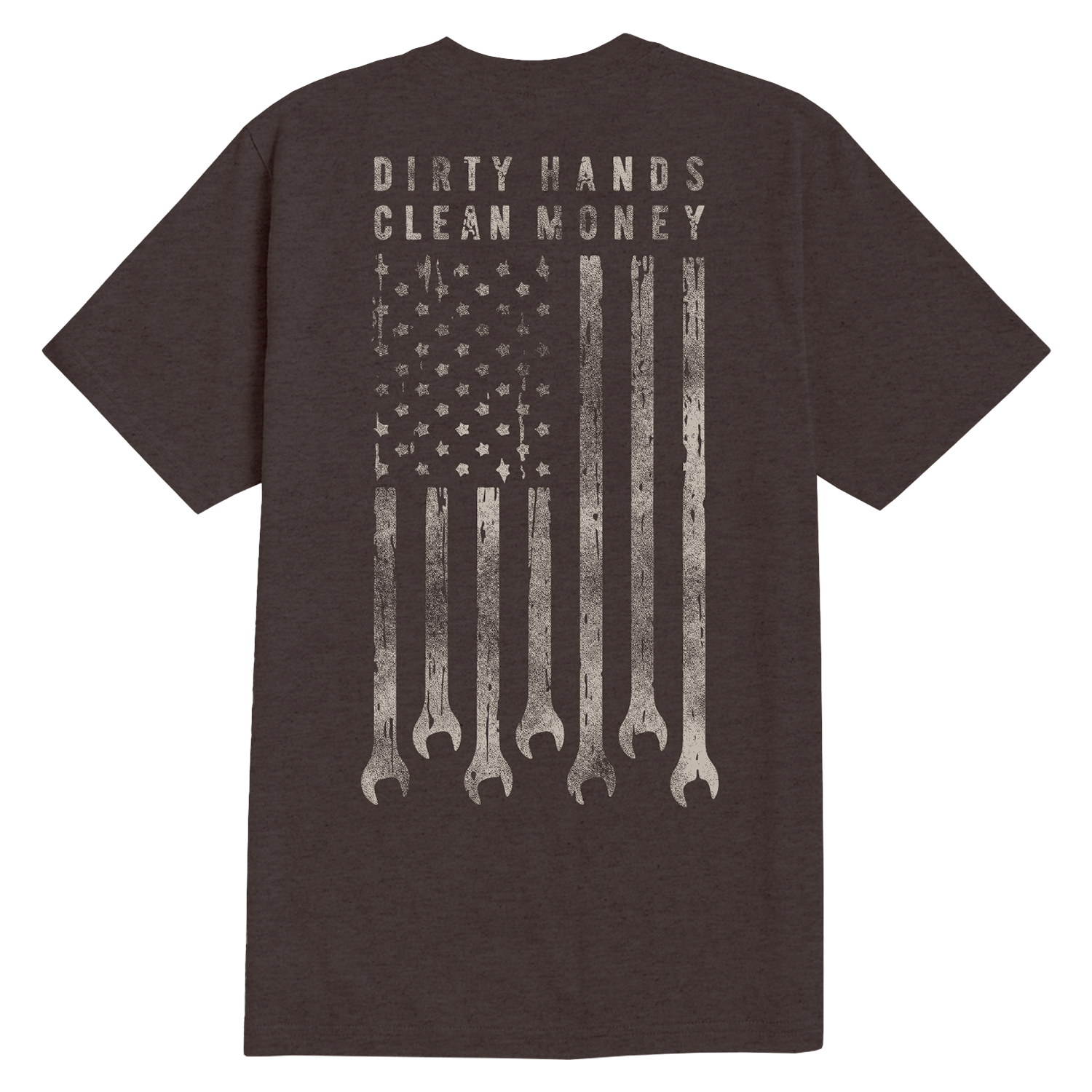 Men's DHCM Flagship T-Shirt - Color: Brown Heather