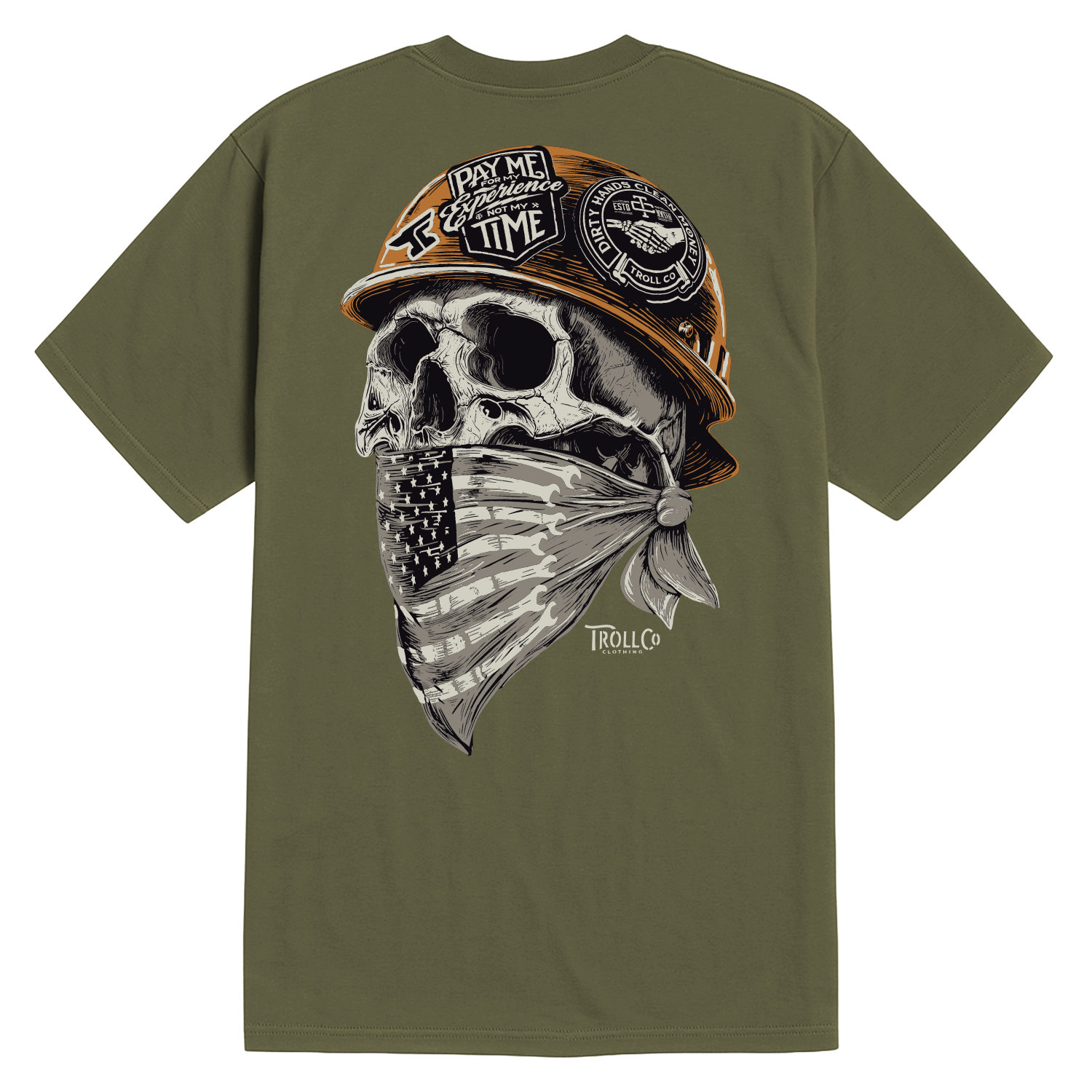 Men's Headstrong T-Shirt - Color: Military Green