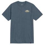 Men's Blue Collar Sun T-Shirt - Color: Slate Blue Heather