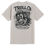 Men's Welders Dog USA T-Shirt - Color: Sand Heather