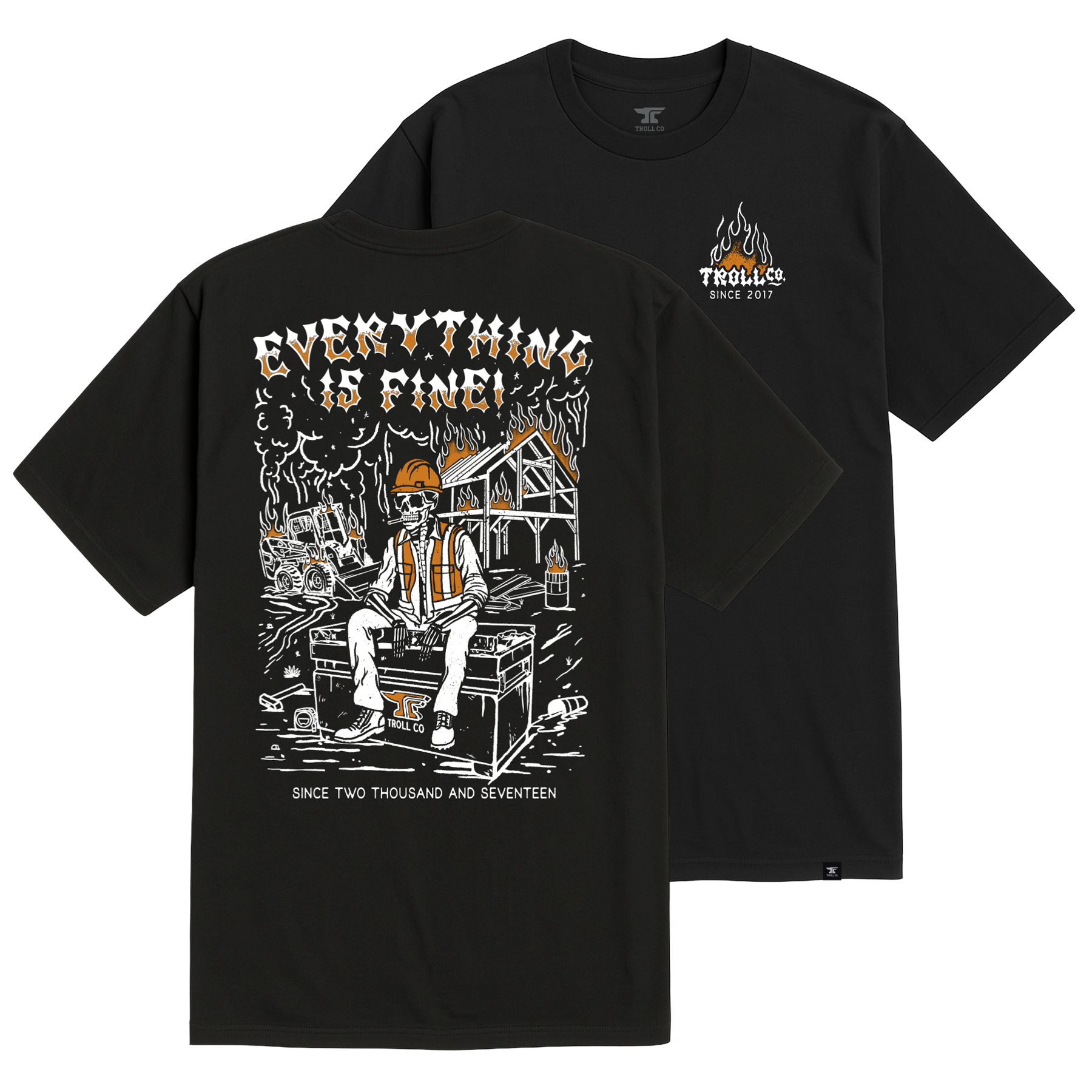 Men's EIF Jobsite T-Shirt - Color: Black