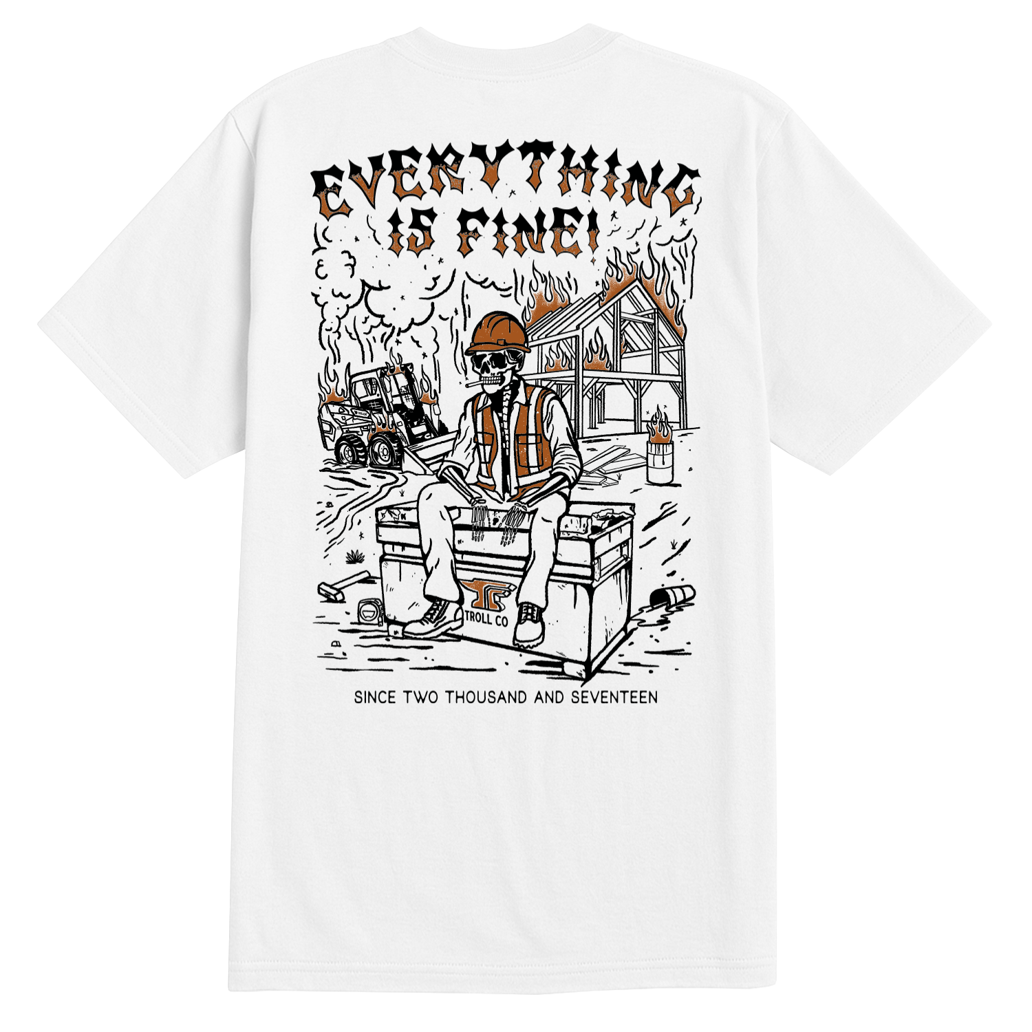 Men's EIF Jobsite T-Shirt - Color: White