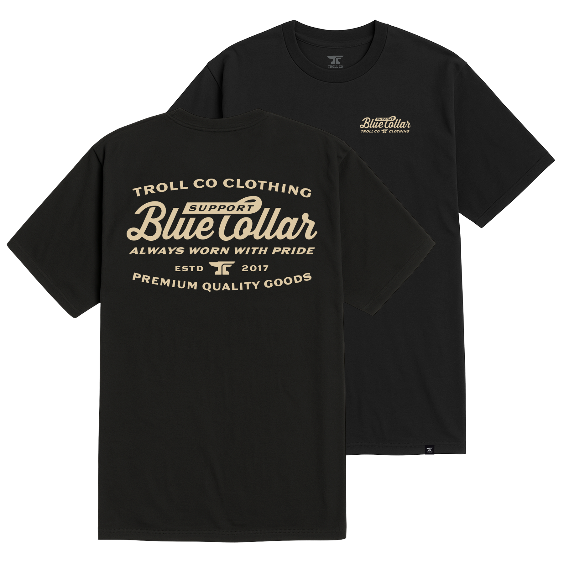 Men's SBC Worn Proud T-Shirt - Color: Black