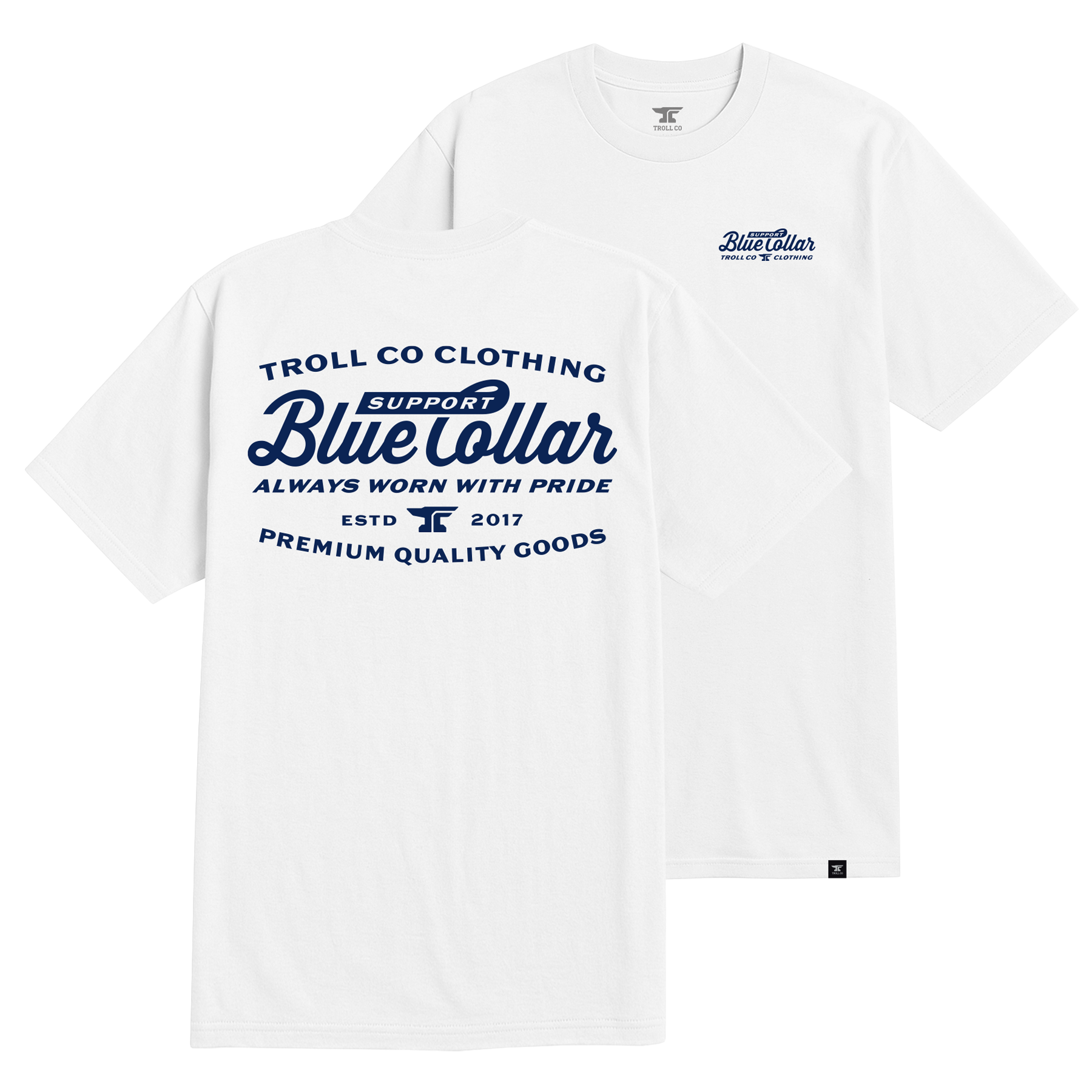 Men's SBC Worn Proud T-Shirt - Color: White