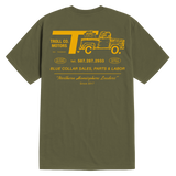 Men's TCO Motors T-Shirt - Color: Military Green