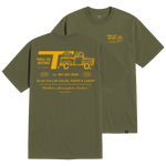 Men's TCO Motors T-Shirt - Color: Military Green
