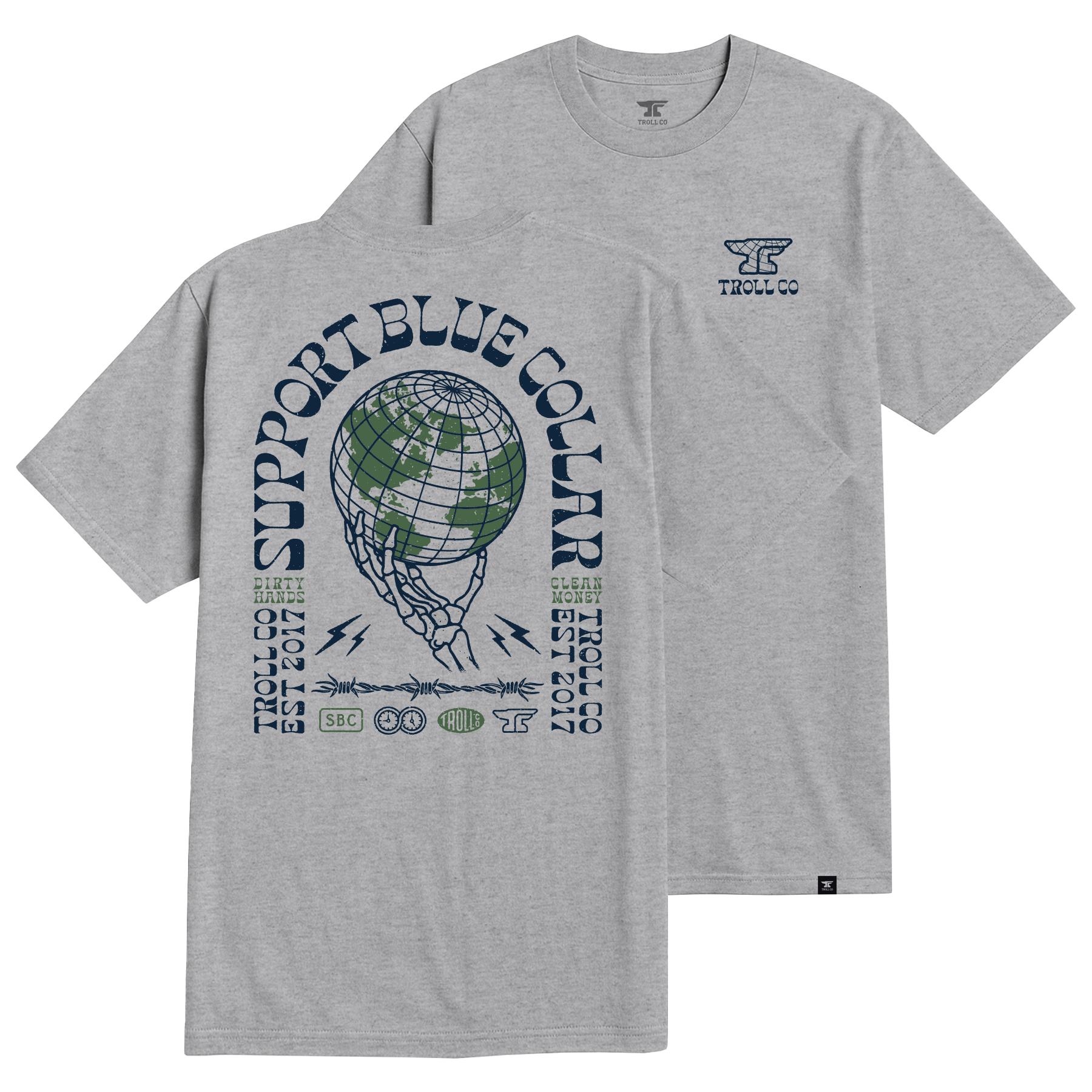 Men's SBC Global T-Shirt - Color: Gray Heather