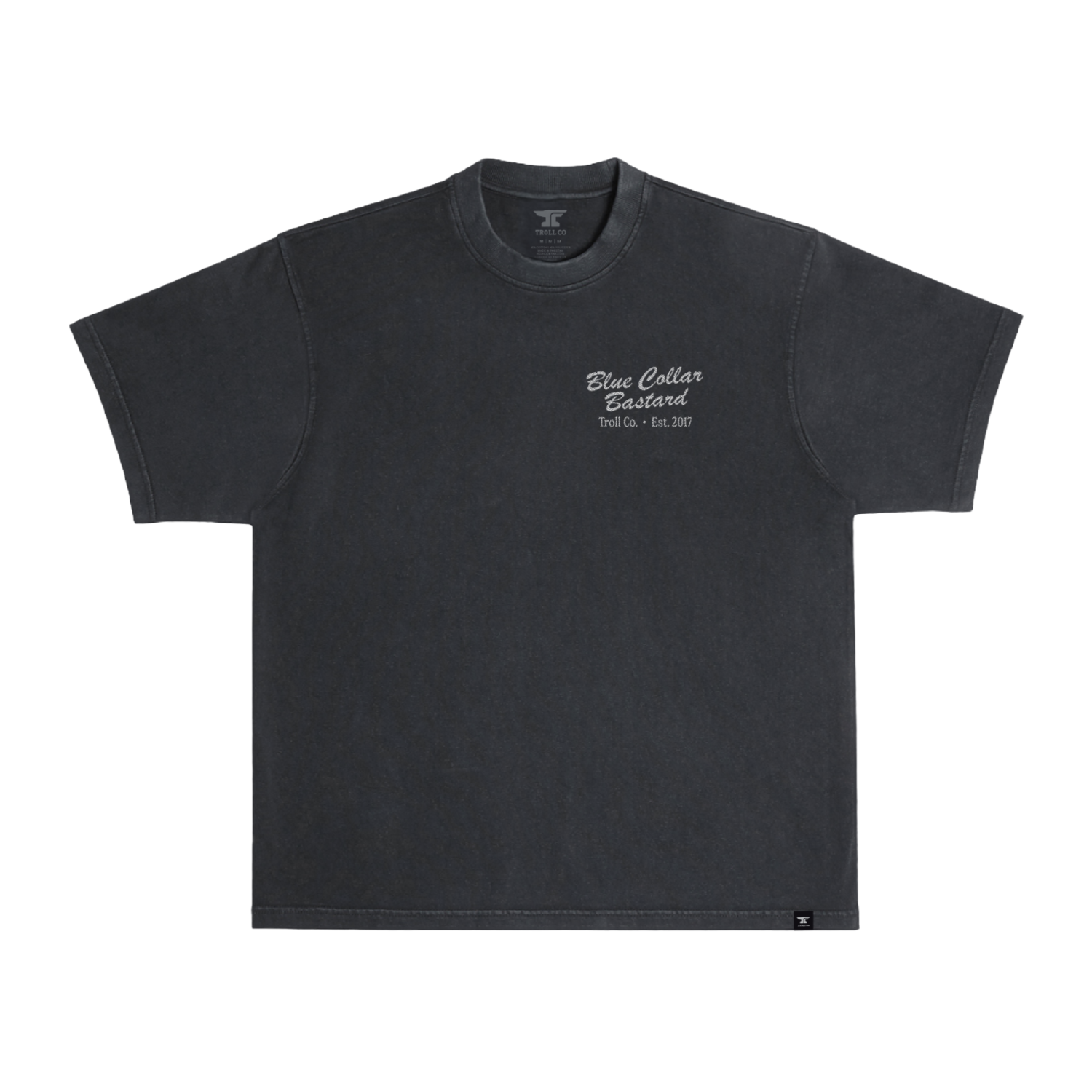 Men's BCB Breakfast Heavyweight Pigment Dye T-Shirt - Color: Black