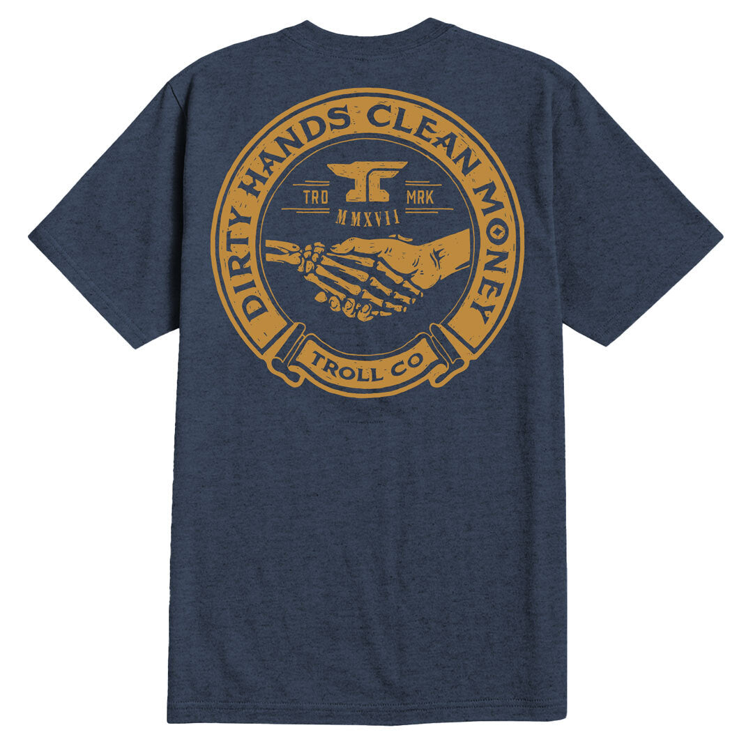 Men's DHCM Haggler T-Shirt | Color: Heather Navy
