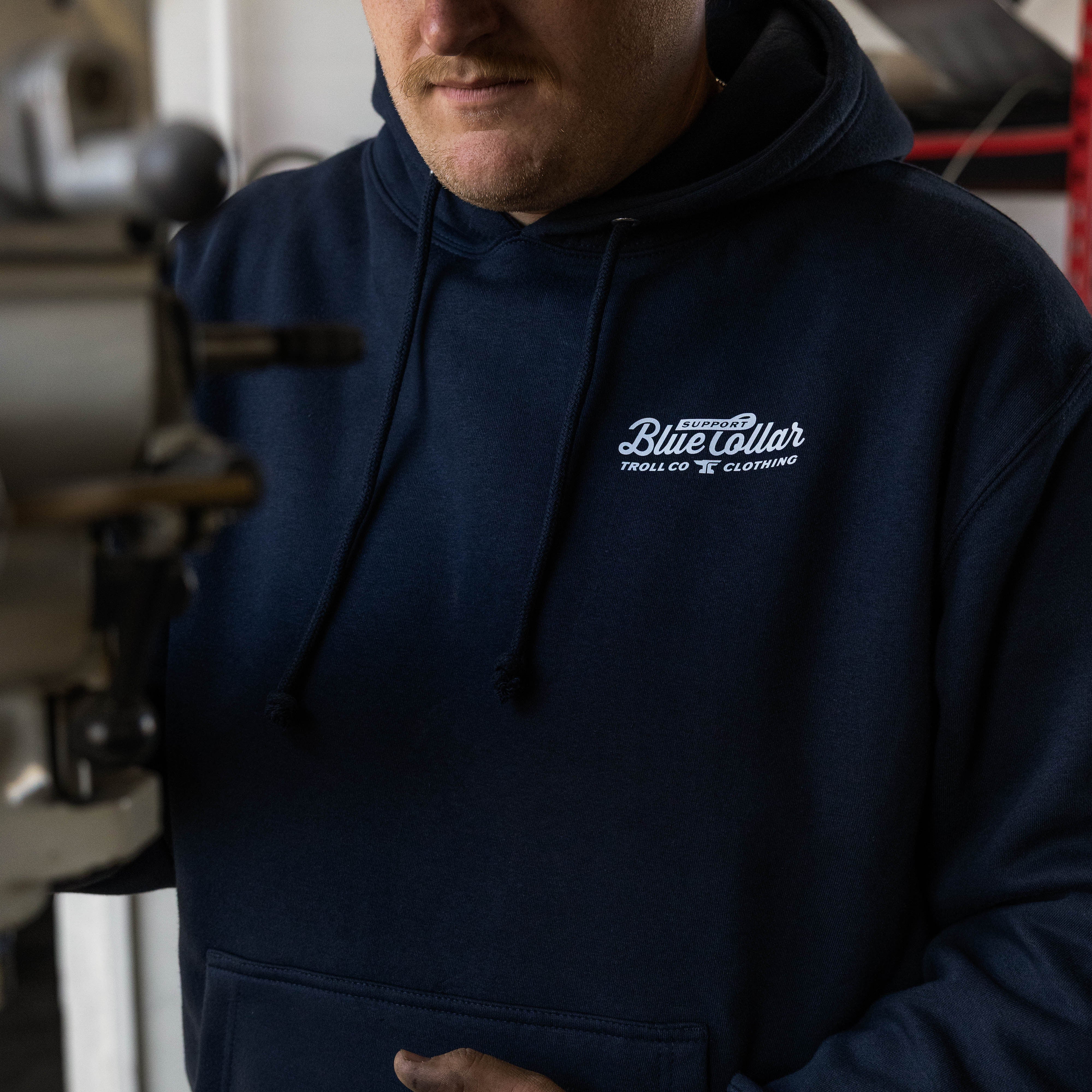 Men's SBC Worn Proud Hoodie | Color: Navy