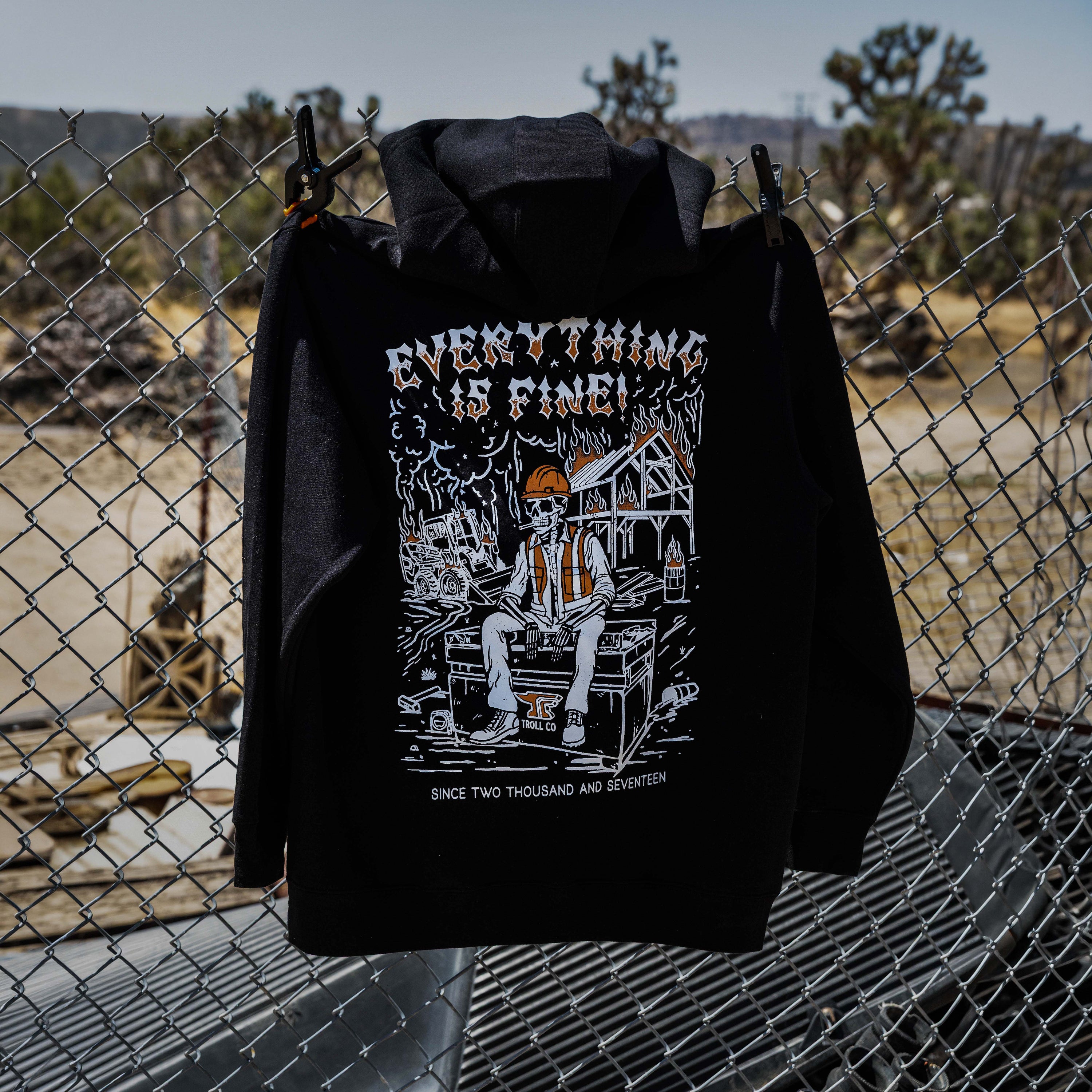 Men's EIF Jobsite Hoodie | Color: Black