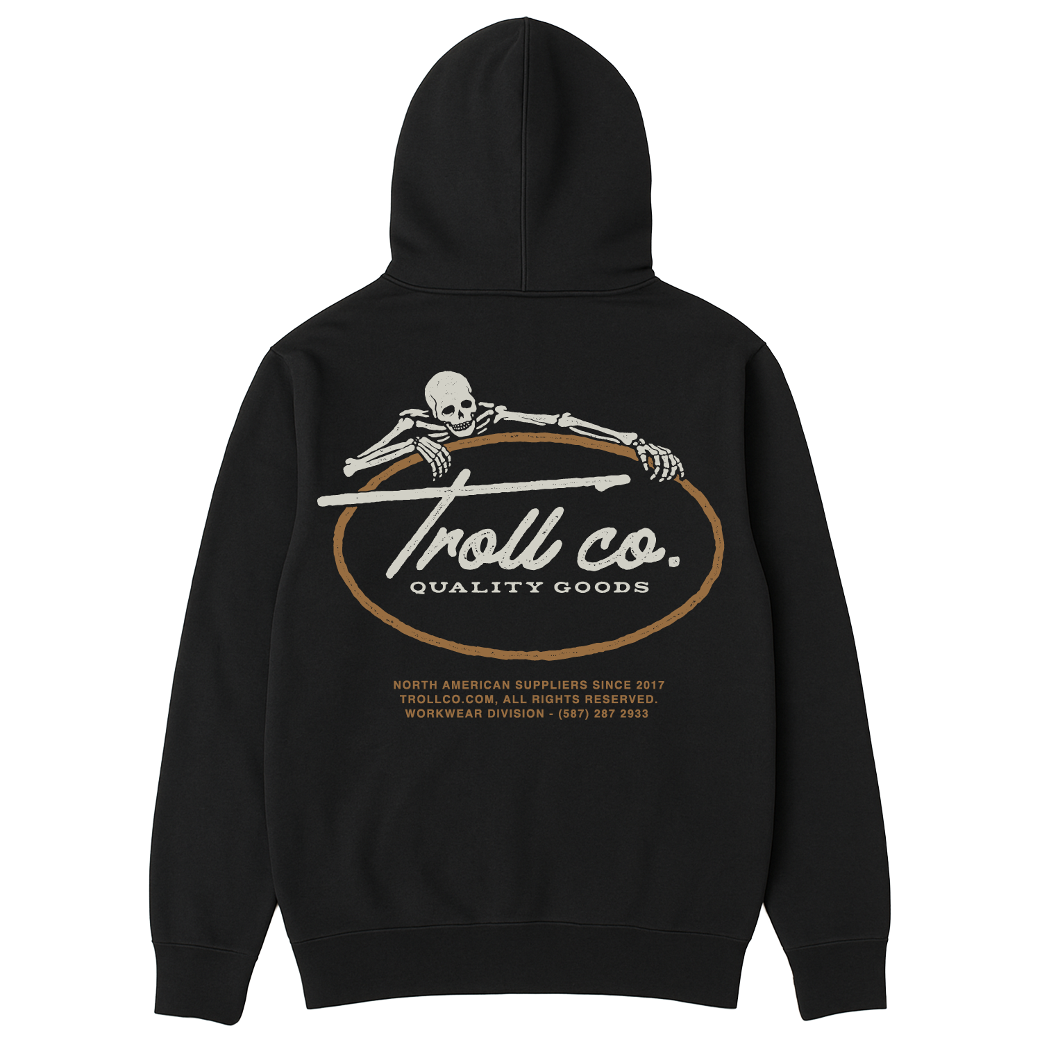Men's Quality Goods Hoodie - Color: Black
