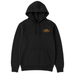 Men's Blue Collar Sun Hoodie - Color: Black