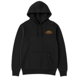 Men's Blue Collar Sun Hoodie - Color: Black