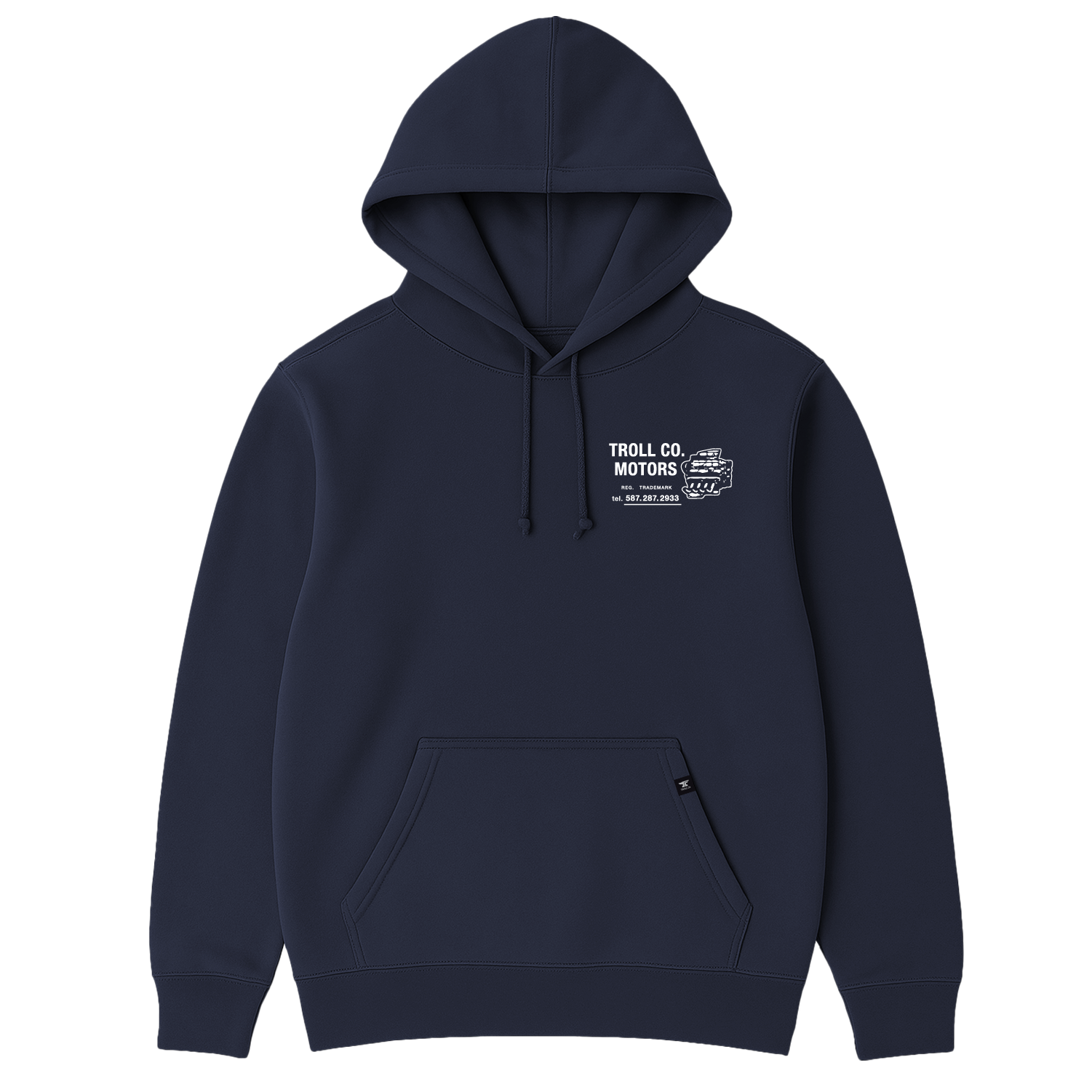 Men's TCO Motors Hoodie - Color: Navy