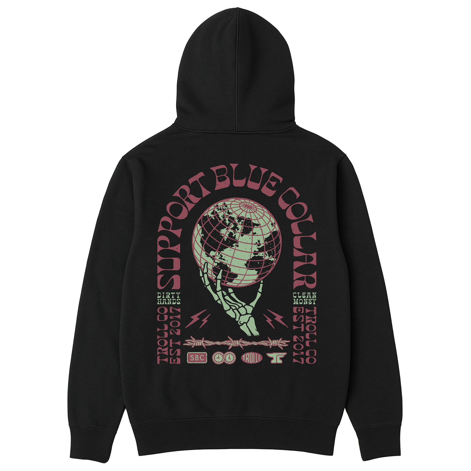 Men's SBC Global Hoodie - Color: Black