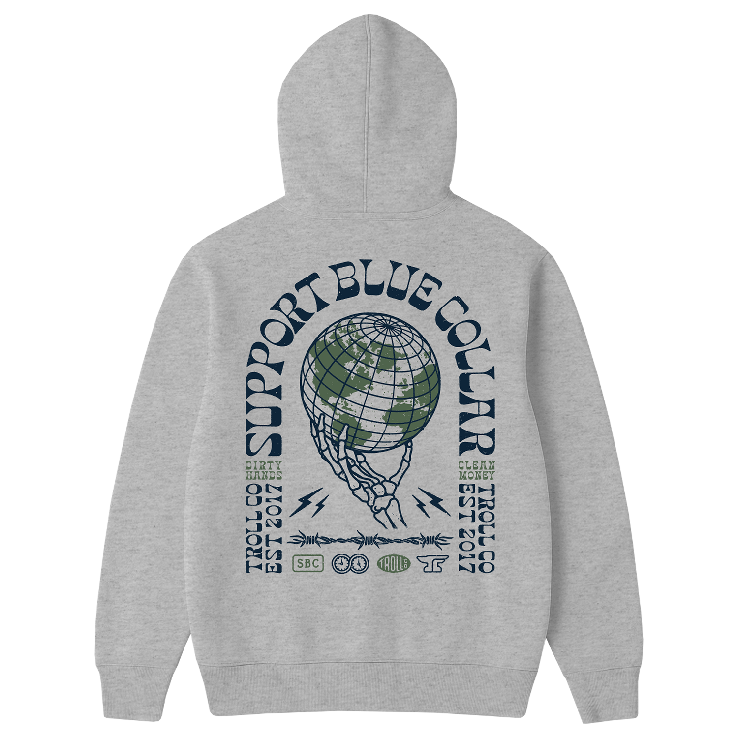 Men's SBC Global Hoodie - Color: Gray Heather