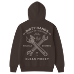 Men's DHCM Twisting Wrenches Hoodie - Color: Brown