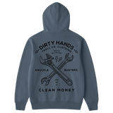 Men's DHCM Twisting Wrenches Hoodie - Color: Slate Blue