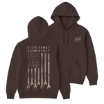 Men's DHCM Flagship Hoodie - Color: Brown Heather