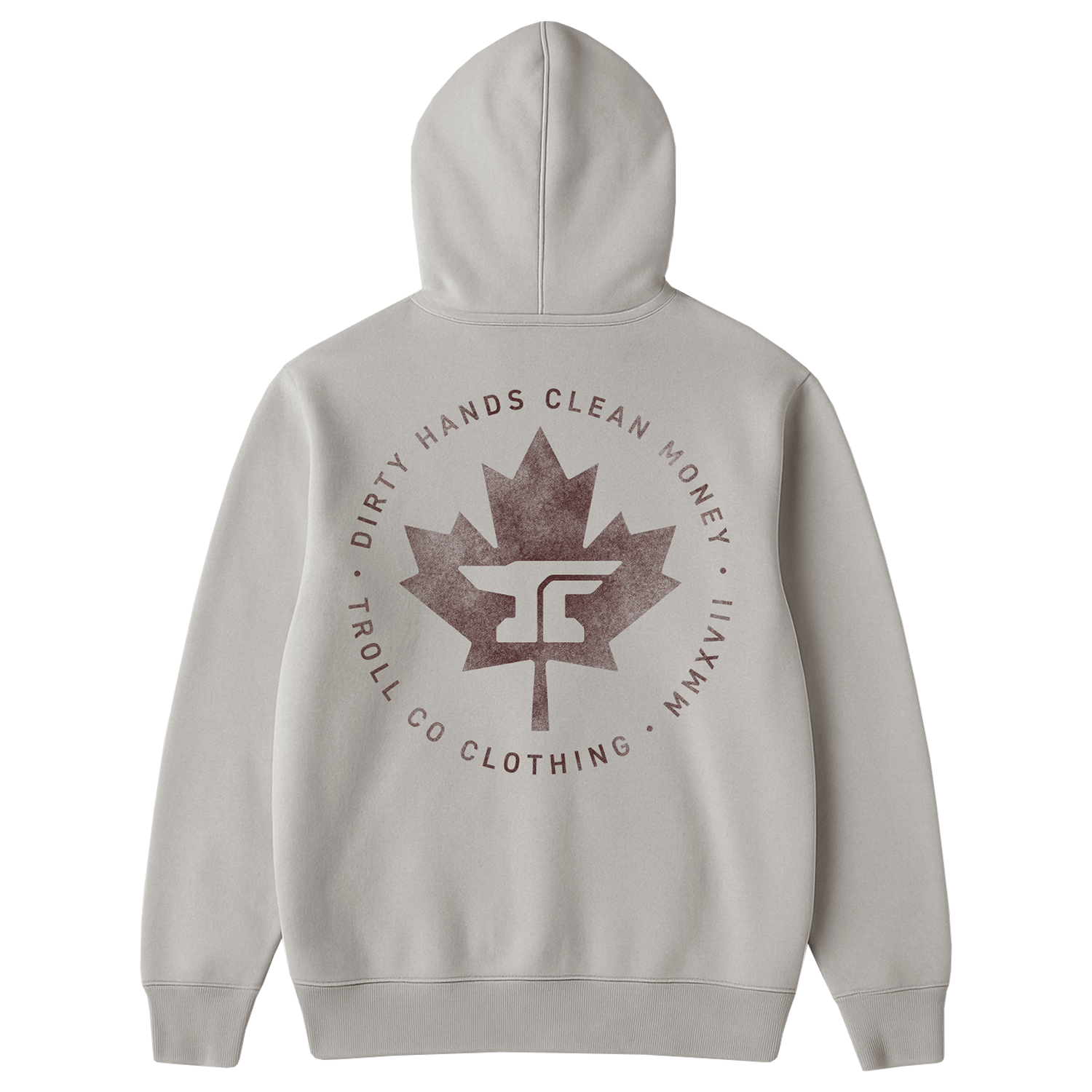 Men's DHCM Anvil Leaf Hoodie - Color: Sand