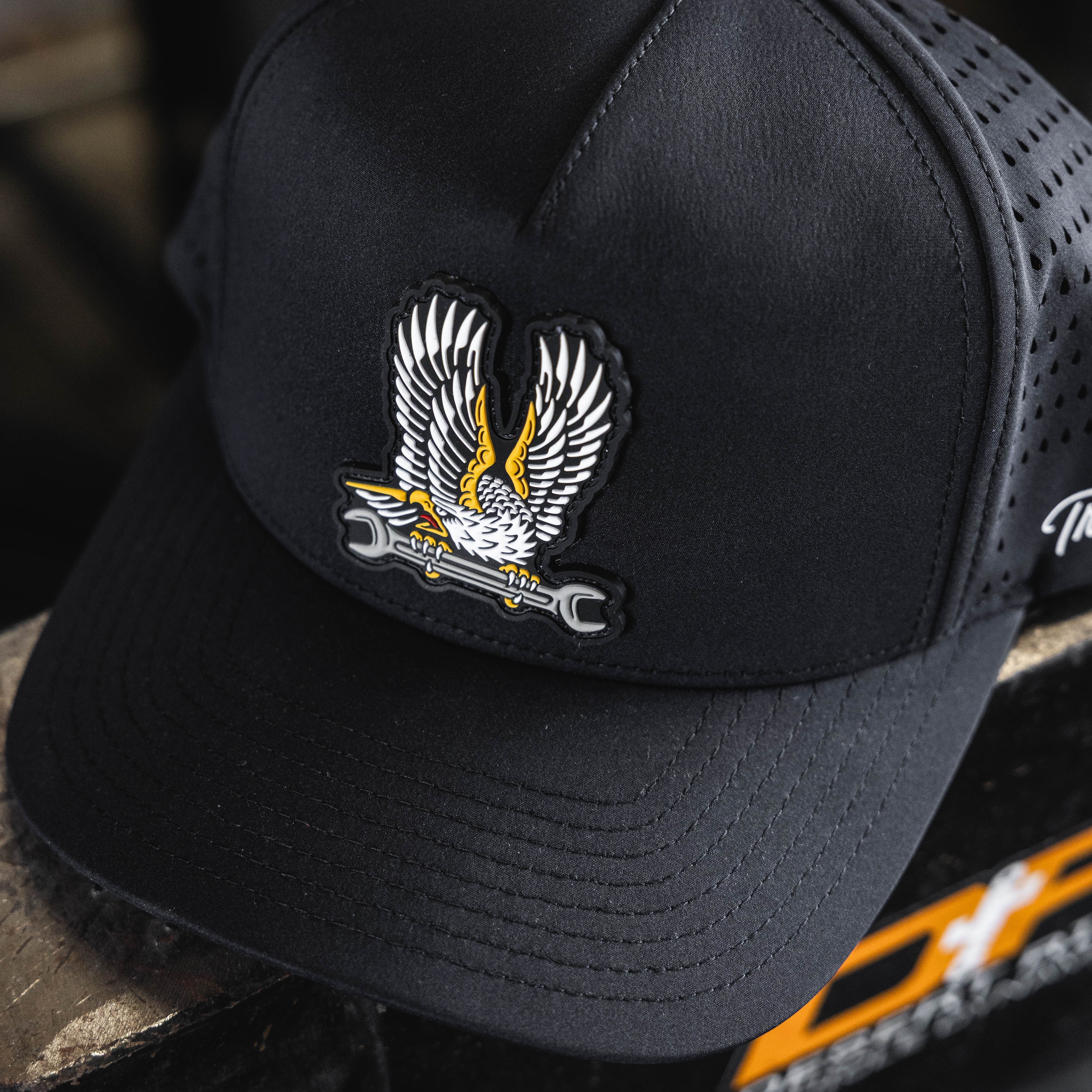 Wing Spanner Performance Hat | Color: Black