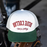 BC Bottoms Up Curved Brim Trucker Hat | Color: Natural Pine
