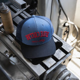 BC Bottoms Up Curved Brim Trucker Hat | Color: Steel Black