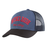 BC Bottoms Up Curved Brim Trucker Hat - Color: Steel Black