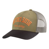 BC Bottoms Up Curved Brim Trucker Hat - Color: Pine Black