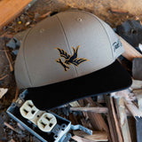 Sparrow Curved Brim Hat - Color: Putty Black