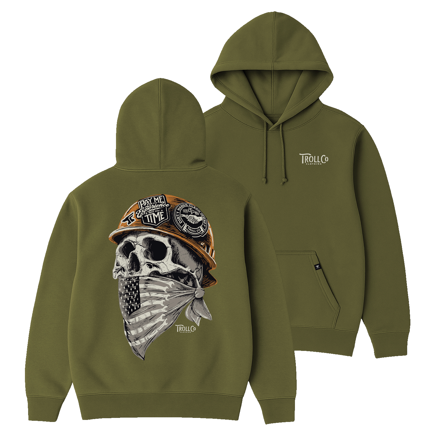 Men's Headstrong Hoodie - Color: Military Green