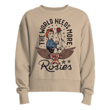 Women's Rosie Crew - Color: Tan