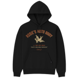 Women's Rosie's Auto Body Hoodie - Color: Black