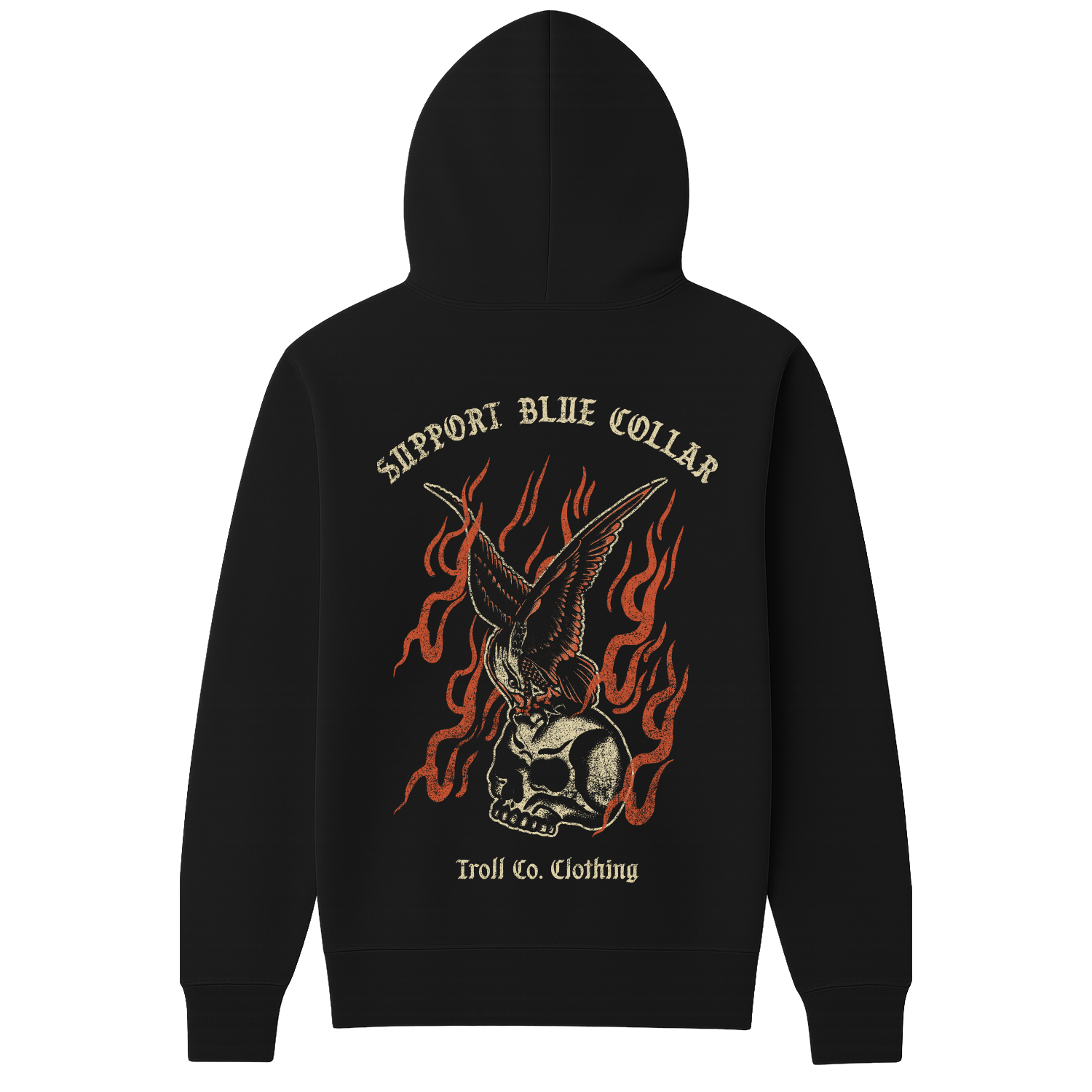 Women's BC Burning Hoodie - Color: Black