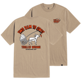 Men's Two Dum T-Shirt - Color: Tan