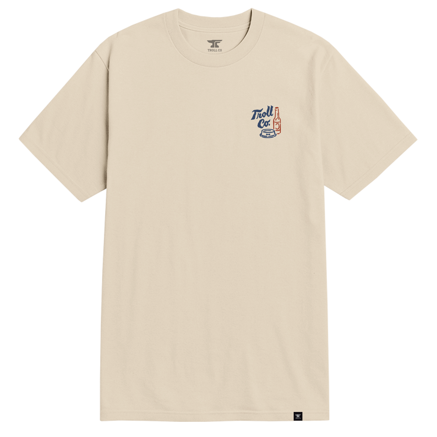 Men's Buds N Brews T-Shirt - Color: Cream