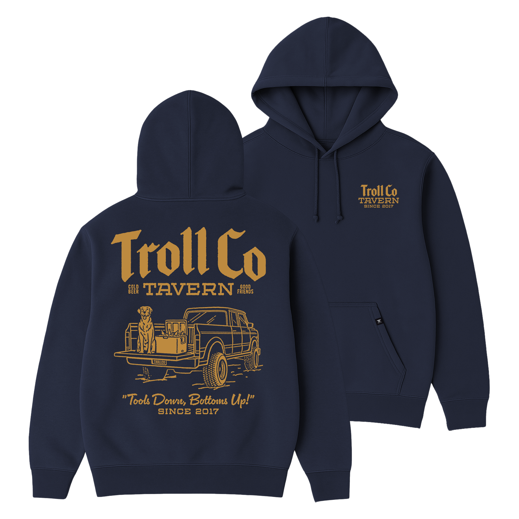 Men's Tavern Hoodie - Color: Navy